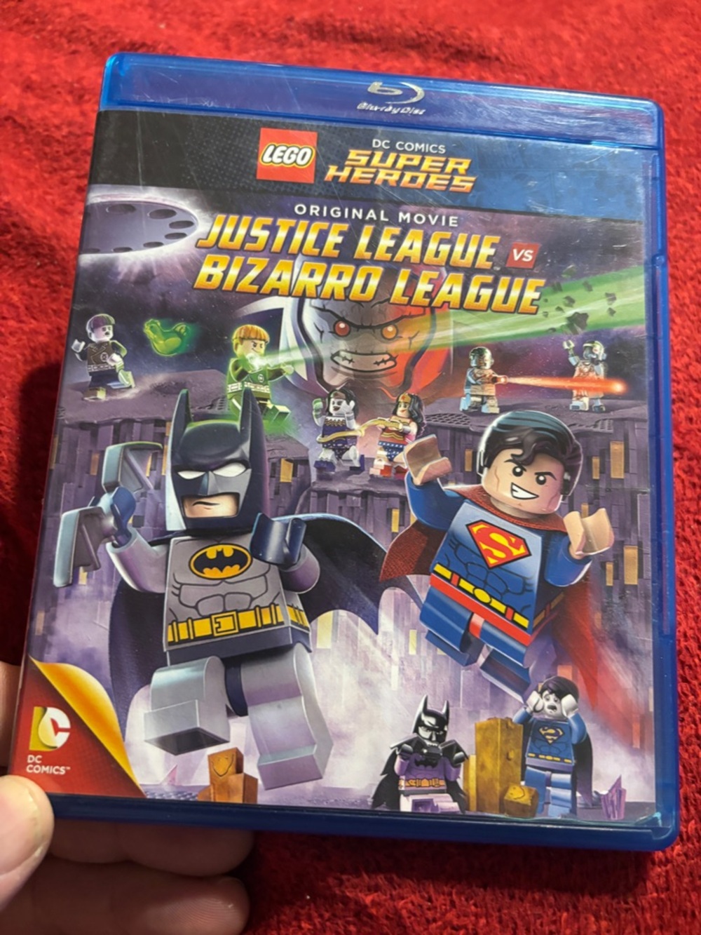 Lego DC Justice League VS Bizarro League Blu-ray movie